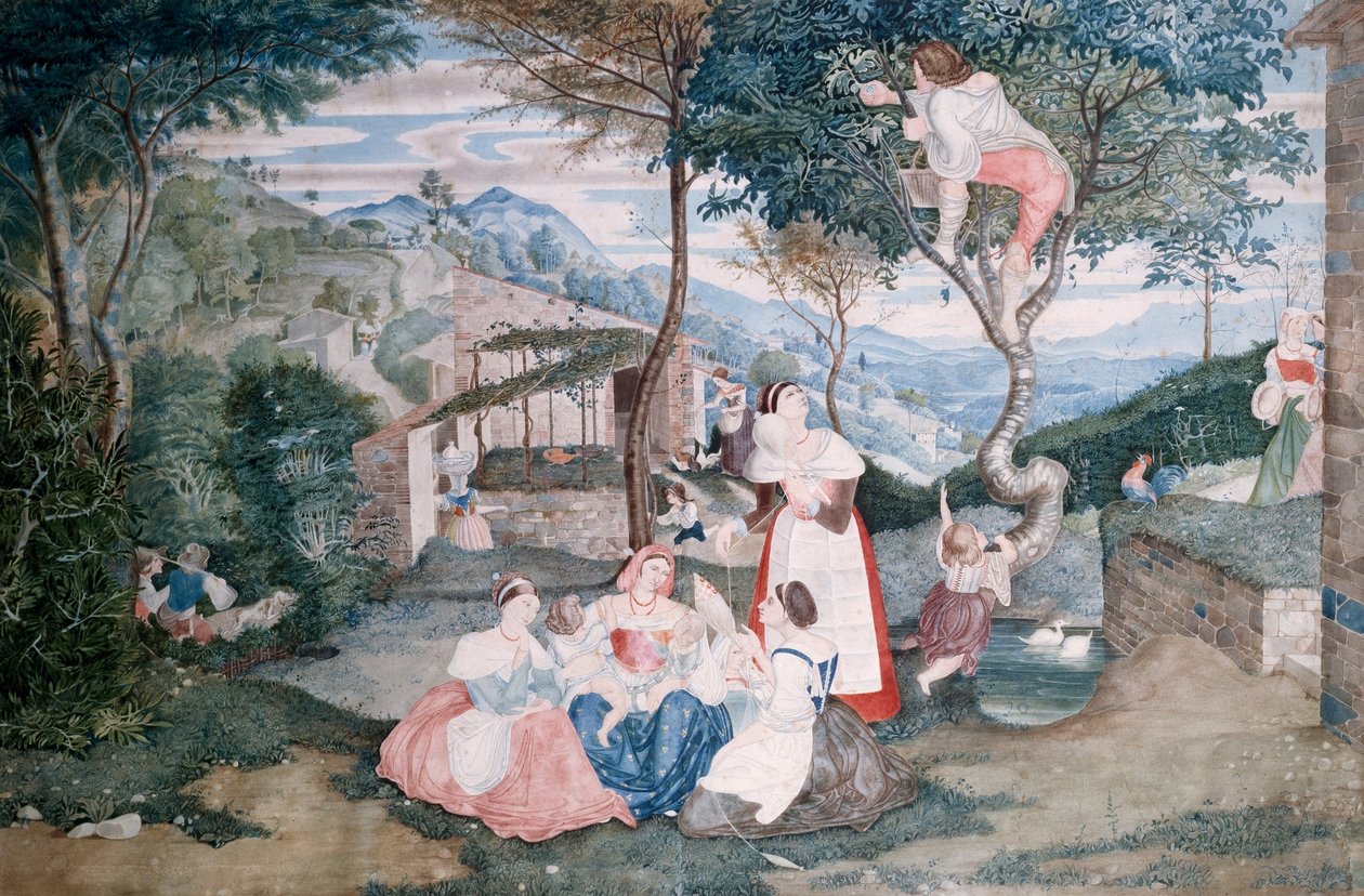 Italian Country Life by Franz Horny