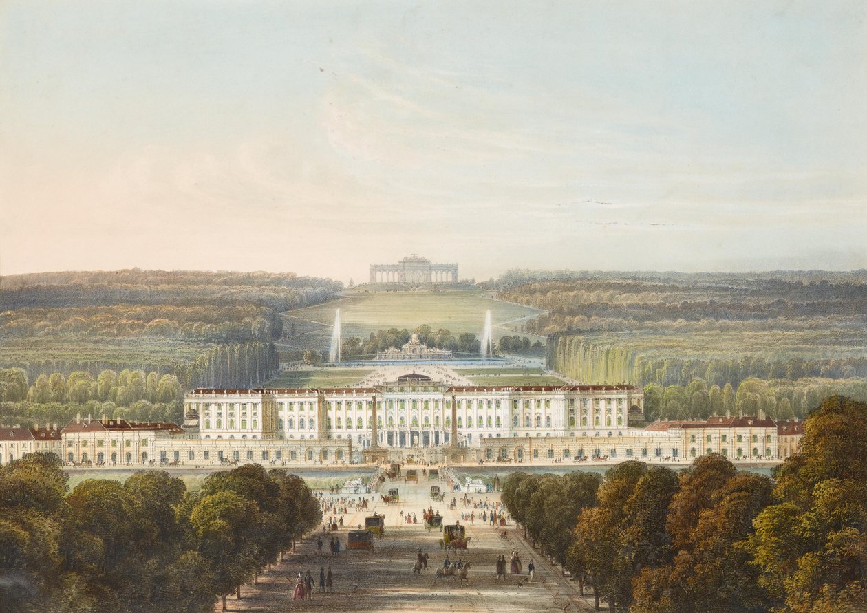Schönbrunn Palace by Franz Josef Sandmann