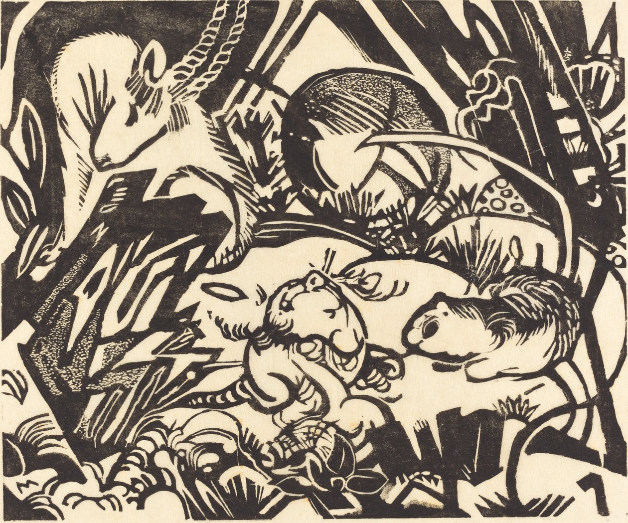 Animal Legend by Franz Marc