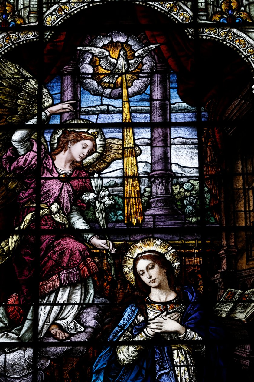 The Annunciation, c.1920 by Franz Mayer