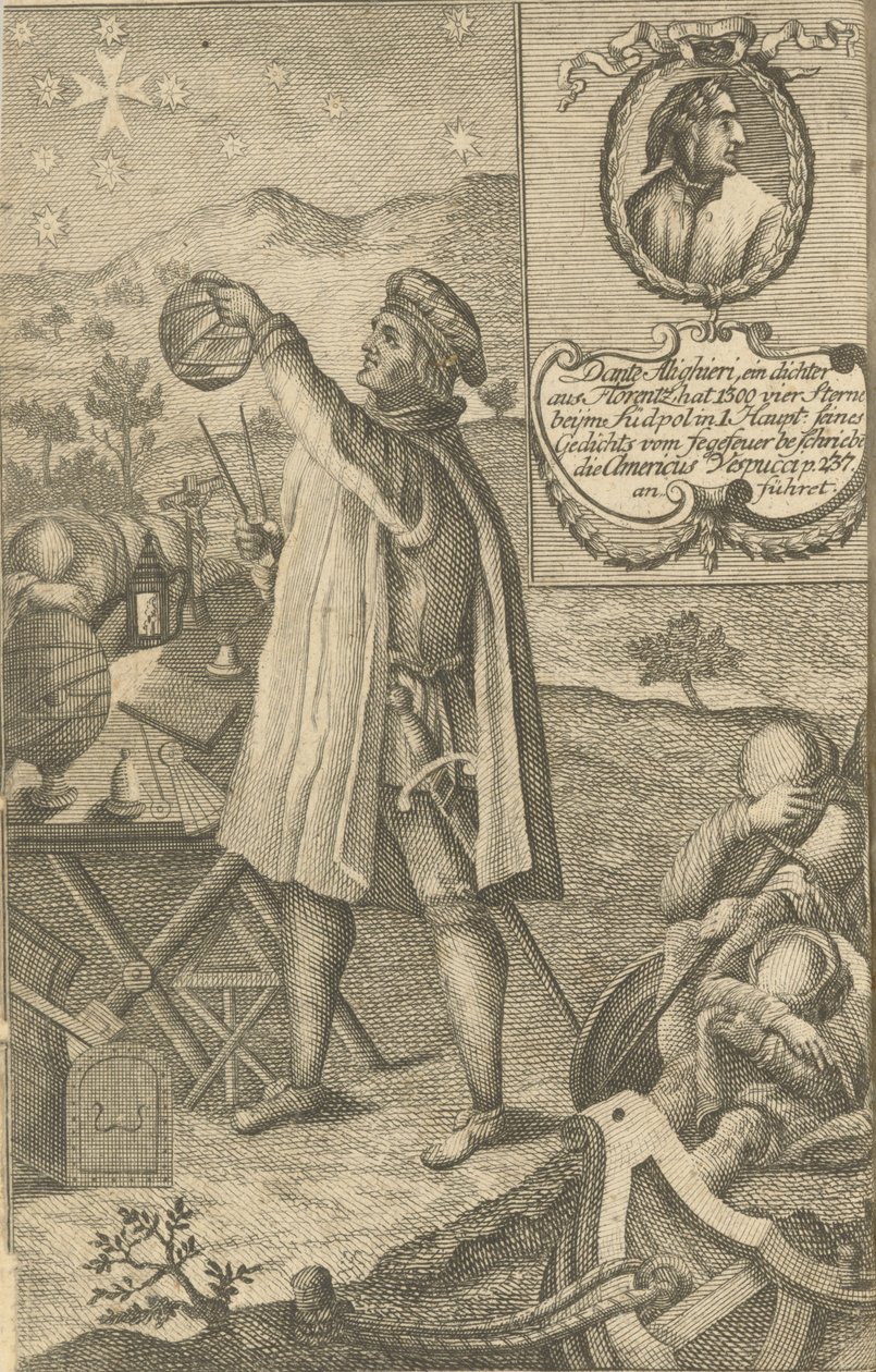 Amerigo Vespucci by Franz Nikolaus Rolffsen