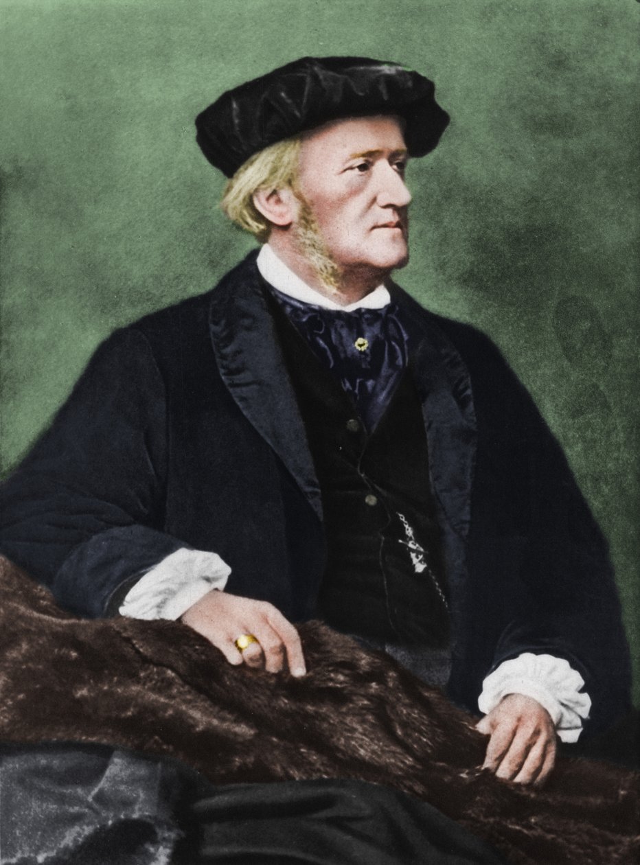 Richard Wagner by Franz Seraph Hanfstaengl