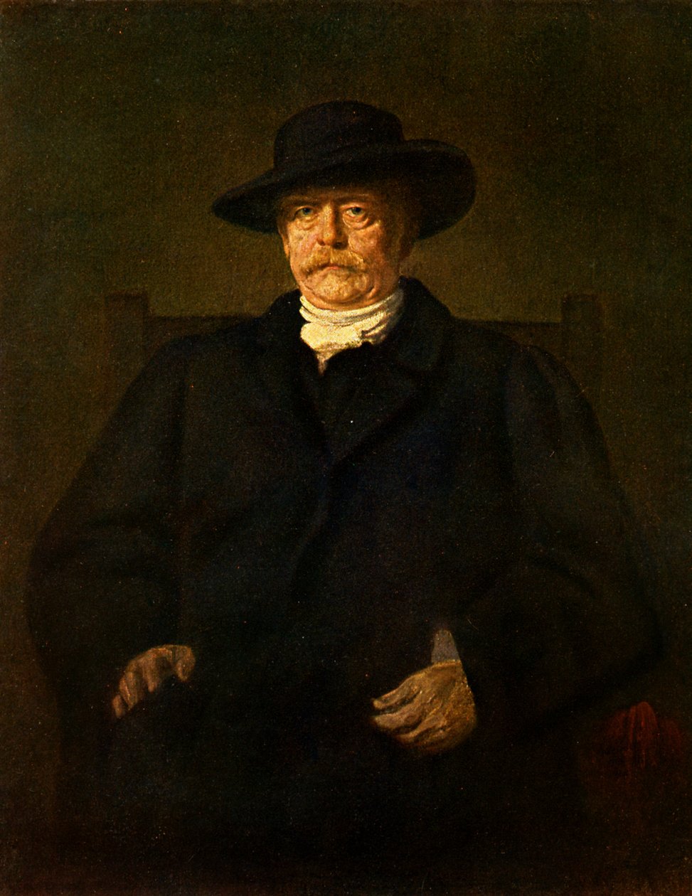 Otto von Bismarck Portrait by Franz Seraph von Lenbach