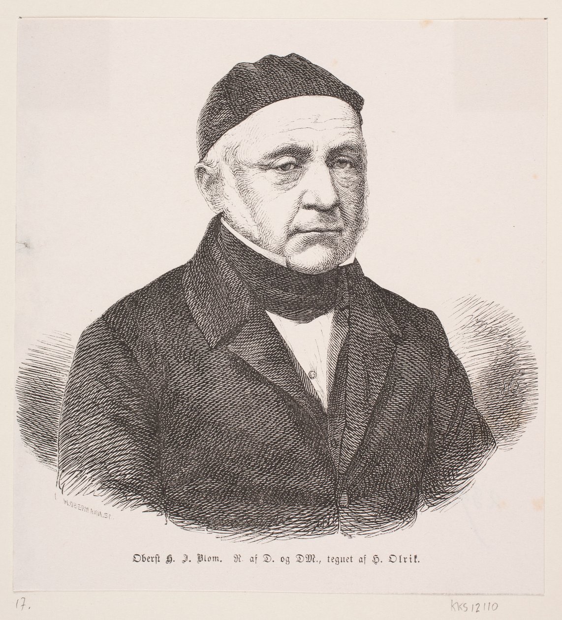 H. J. Blom by Franz Wilhelm Obermann