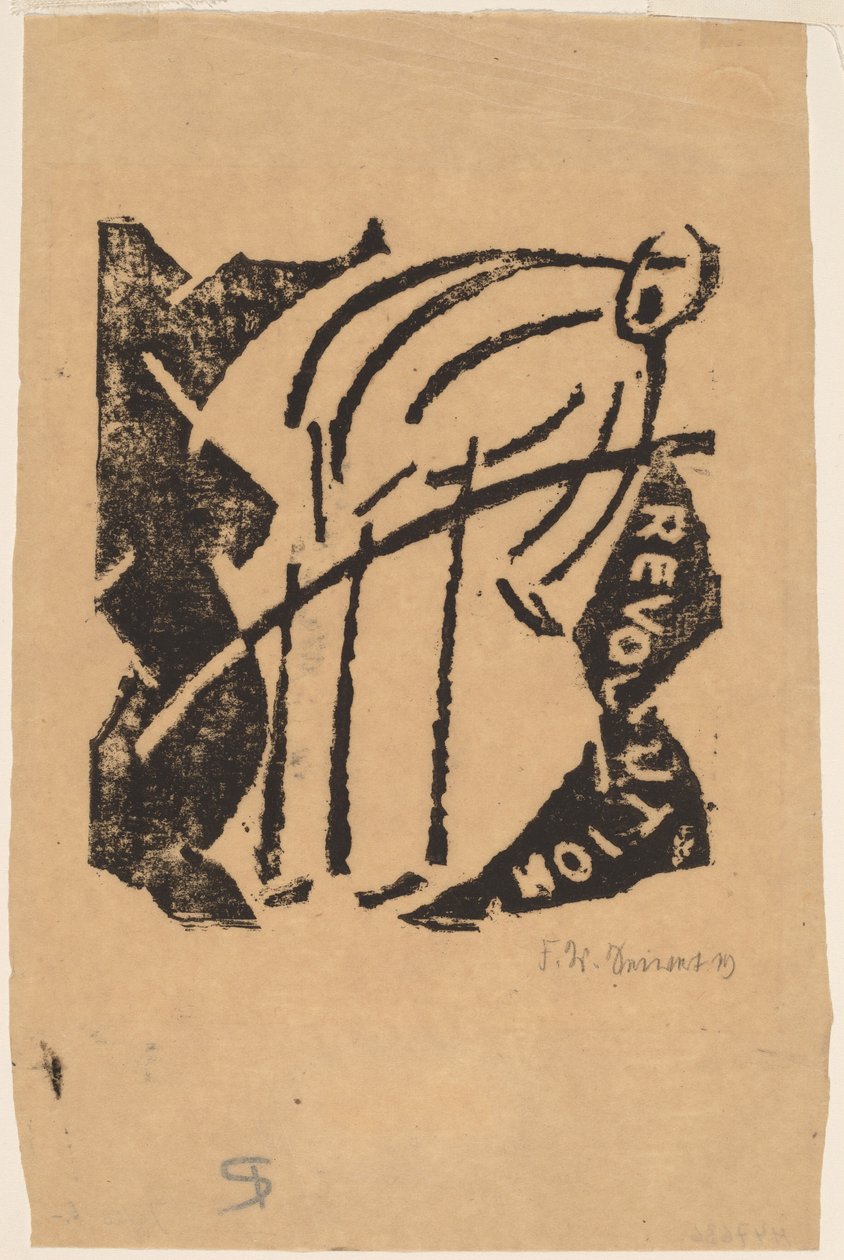 Revolution by Franz Wilhelm Seiwert