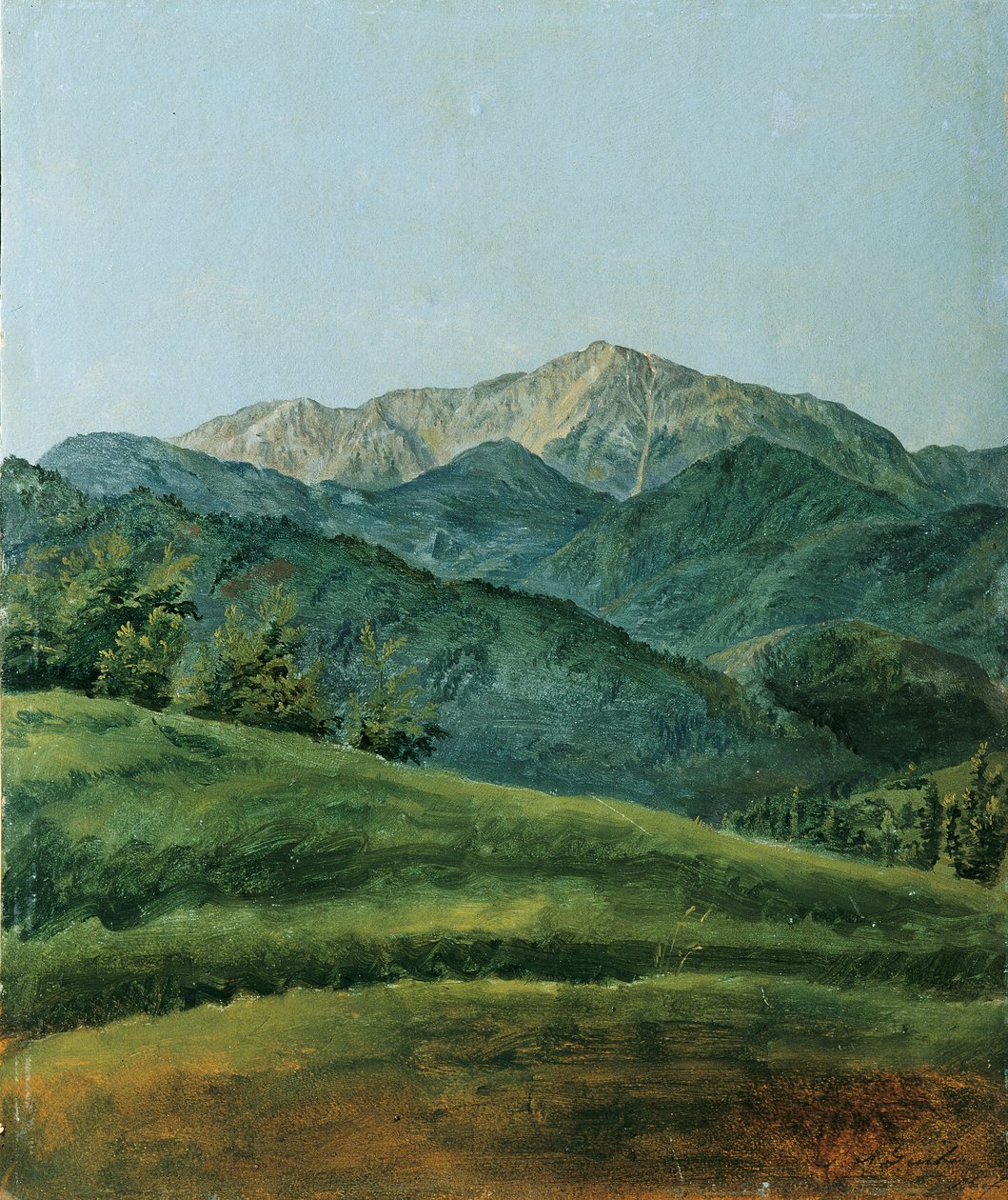 The Schneeberg by Franz Xaver Gruber