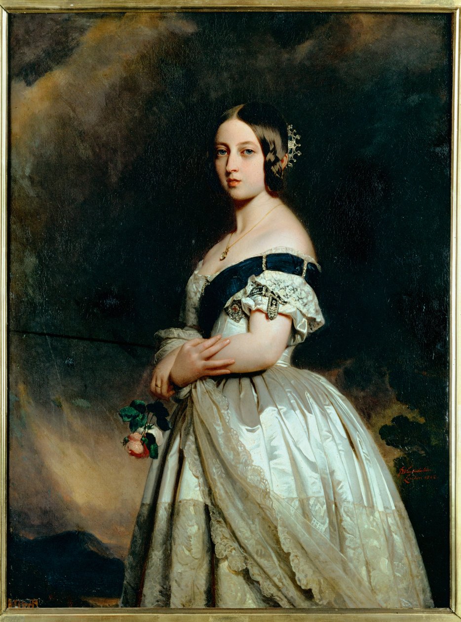 Queen Victoria of England by Franz Xaver Winterhalter