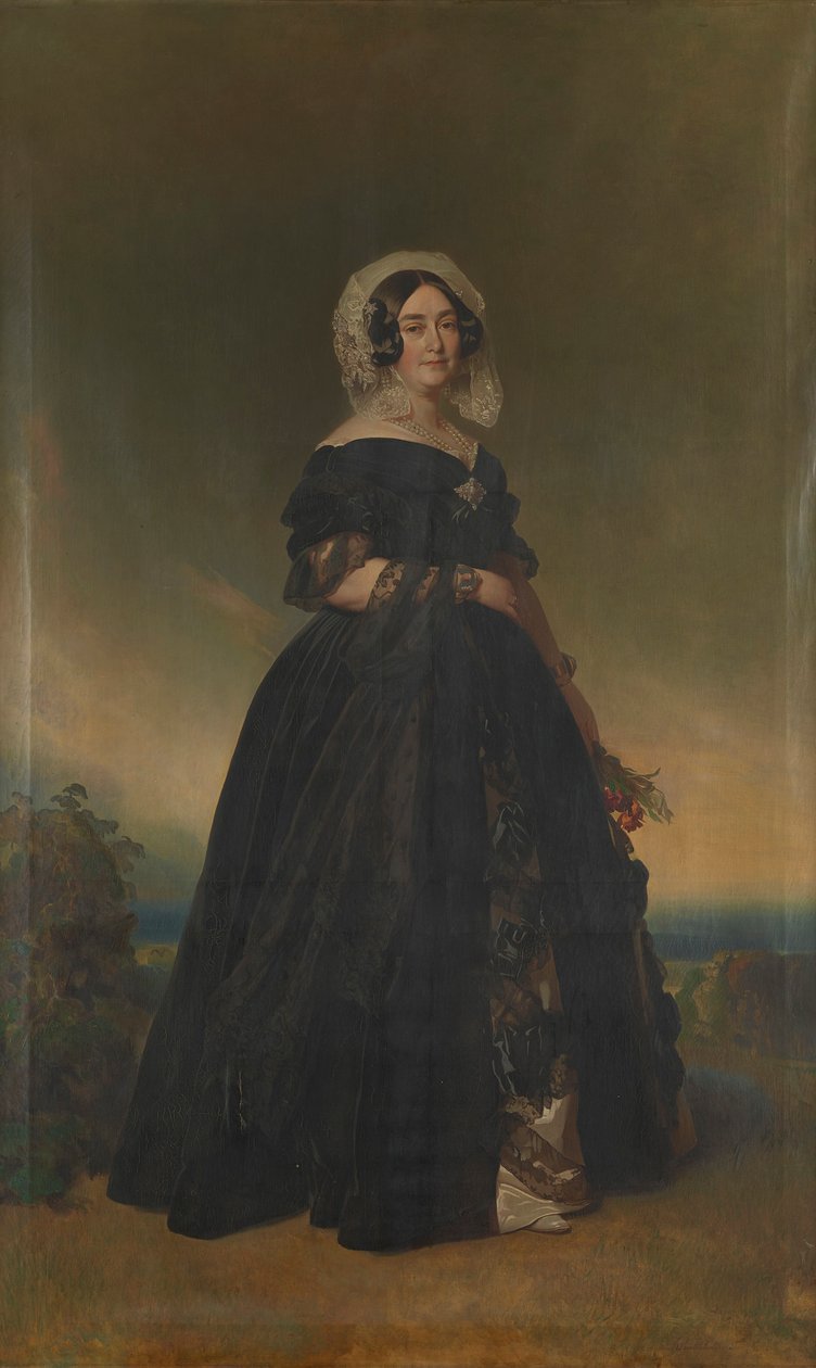 Victoria, Duchess of Kent (1786-1861) by Franz Xaver Winterhalter