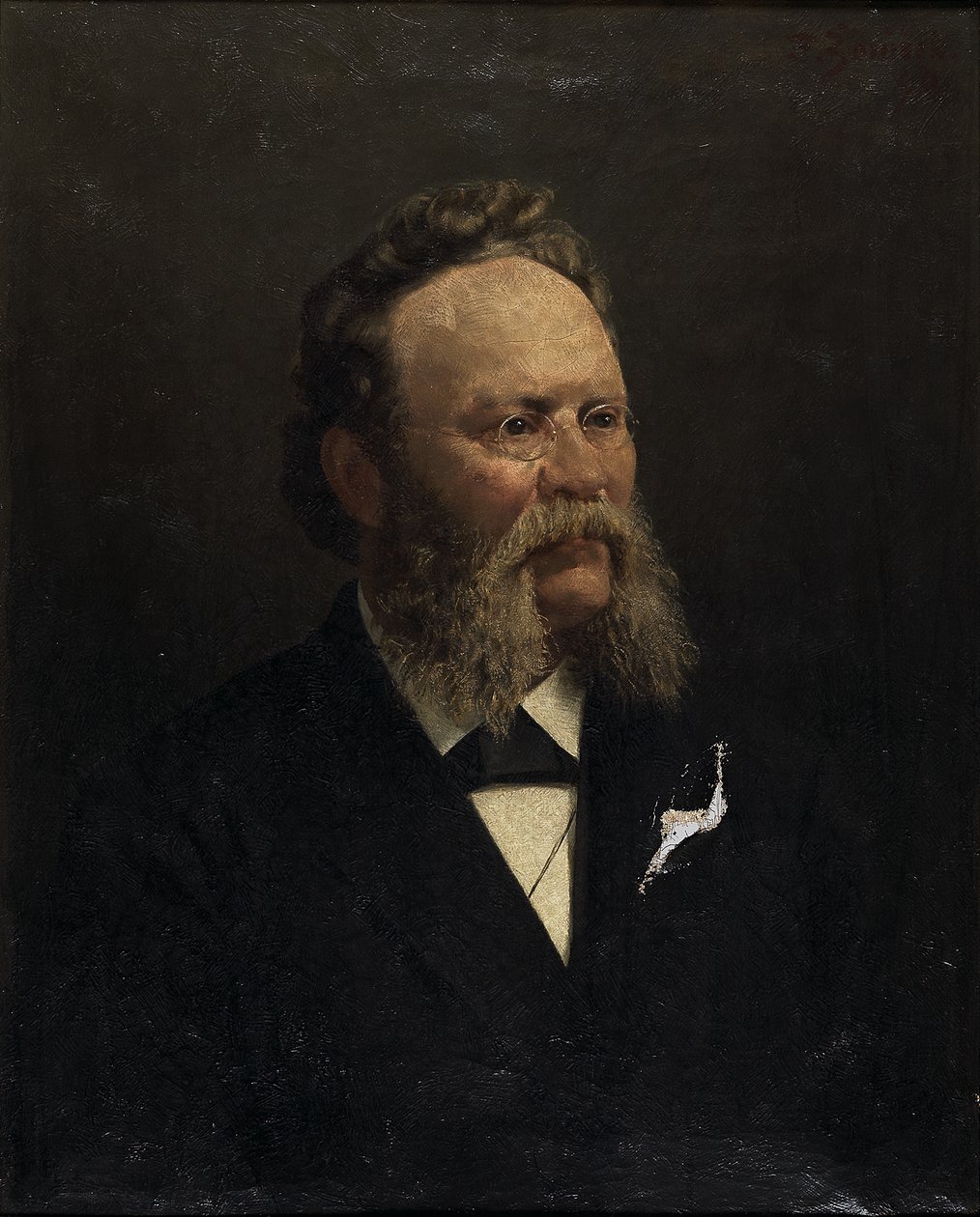 Minister Josef Jiříček by Franz Zenisek d. Ä.