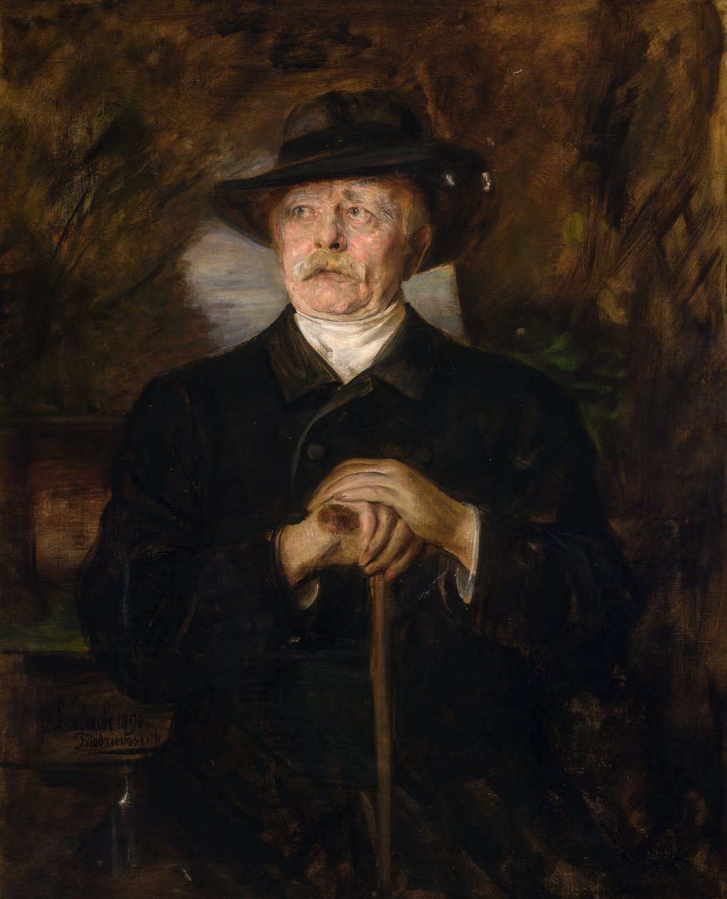 Portrait of Otto von Bismarck by Franz von Lenbach