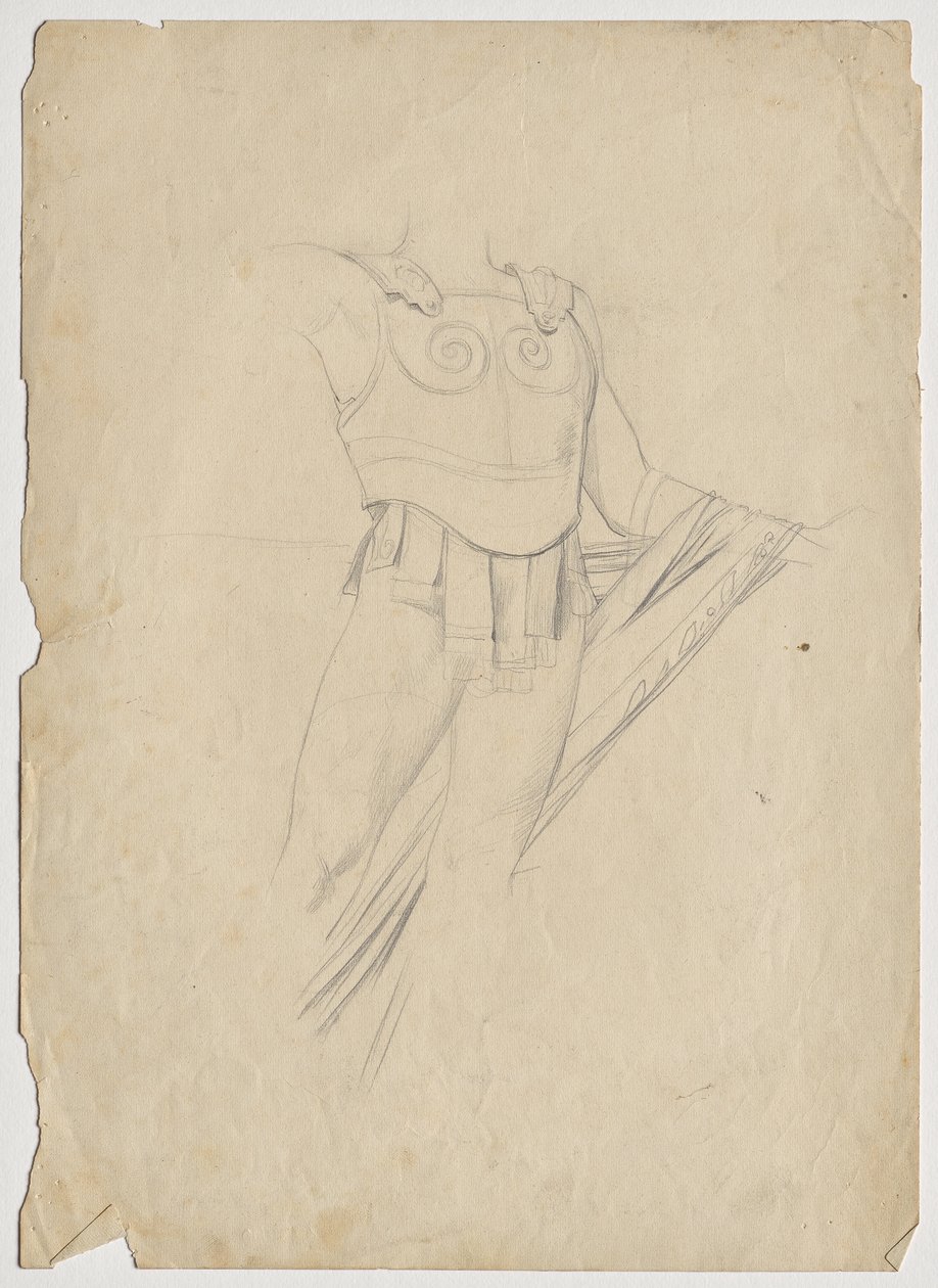 Torso with Breastplate by Franz von Matsch