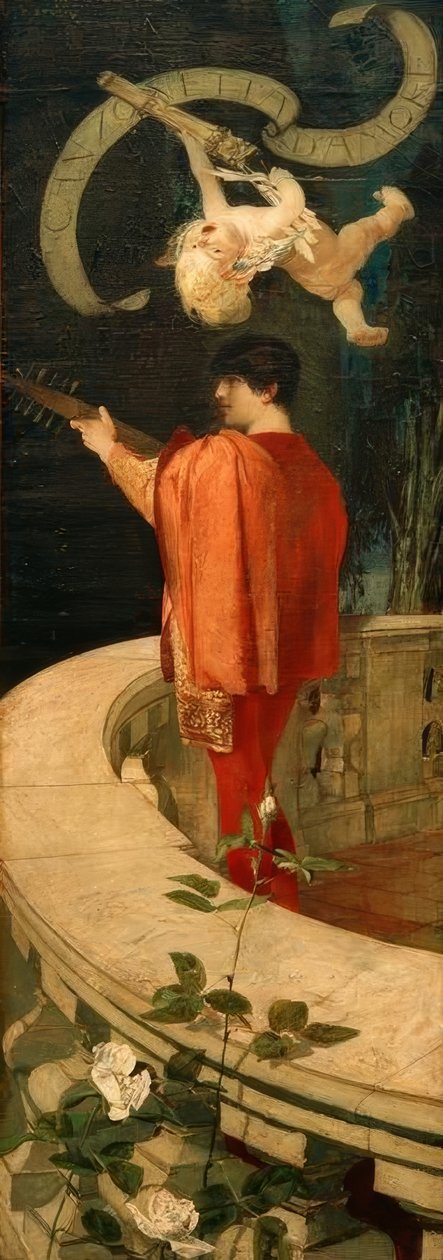 Canzonetta of Love by Franz von Stuck