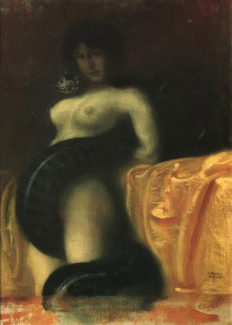 The Snake Woman by Franz von Stuck