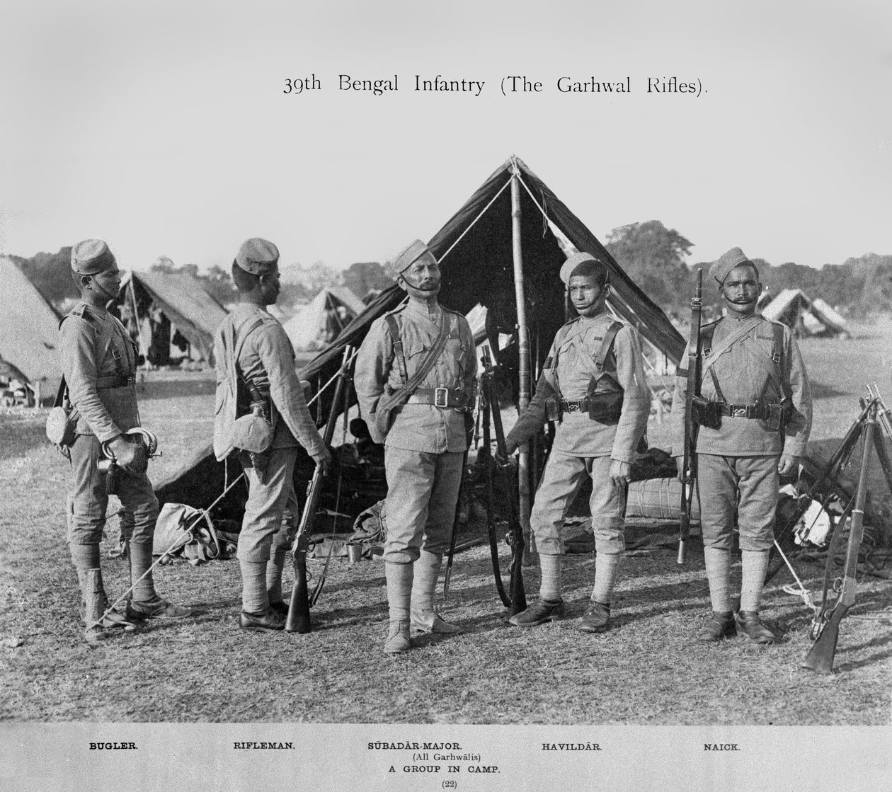 39th Bengal Infantry (Garhwal Rifles) by Fred Bremner
