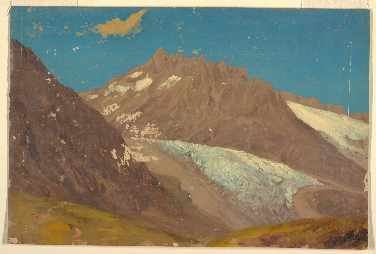 Bavarian or Swiss Alps by Frederic Edwin Church