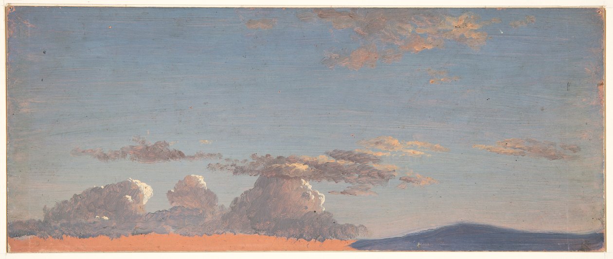 Cloud Study by Frederic Edwin Church