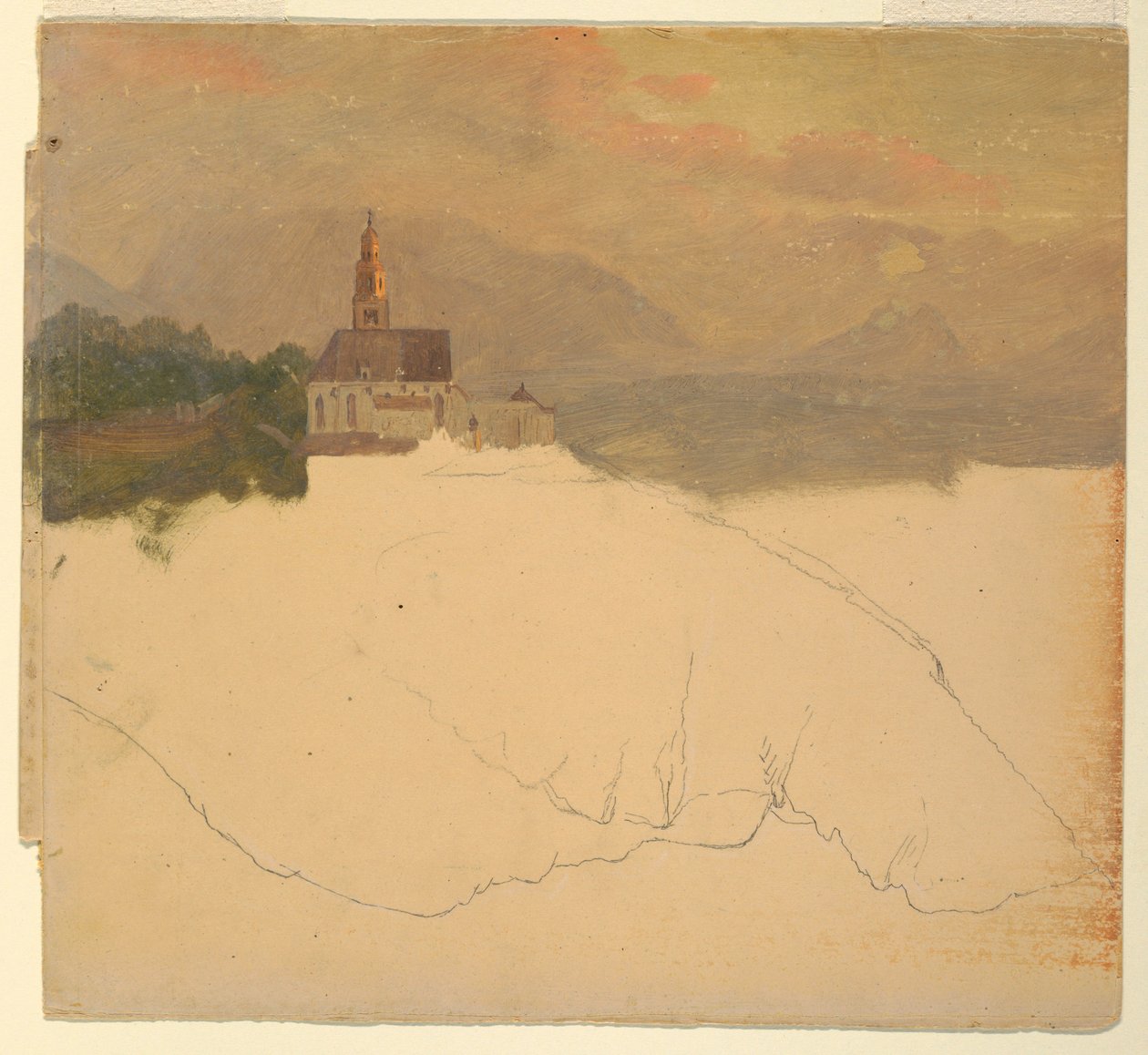 Bavarian Landscape, 1868 by Frederic Edwin Church