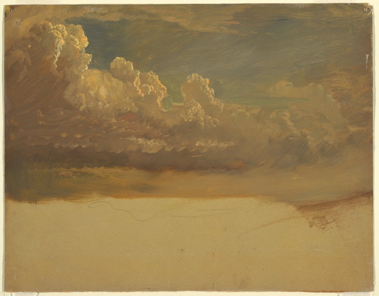 Cloud Study by Frederic Edwin Church