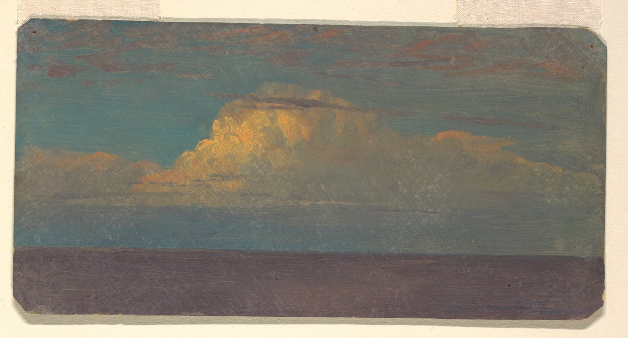 Cloud Study, 1870–80 by Frederic Edwin Church