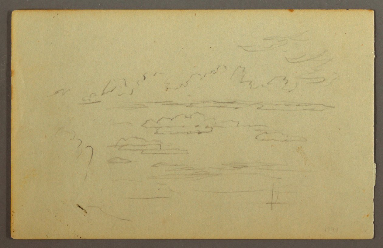 Clouds, Possibly 1844 by Frederic Edwin Church
