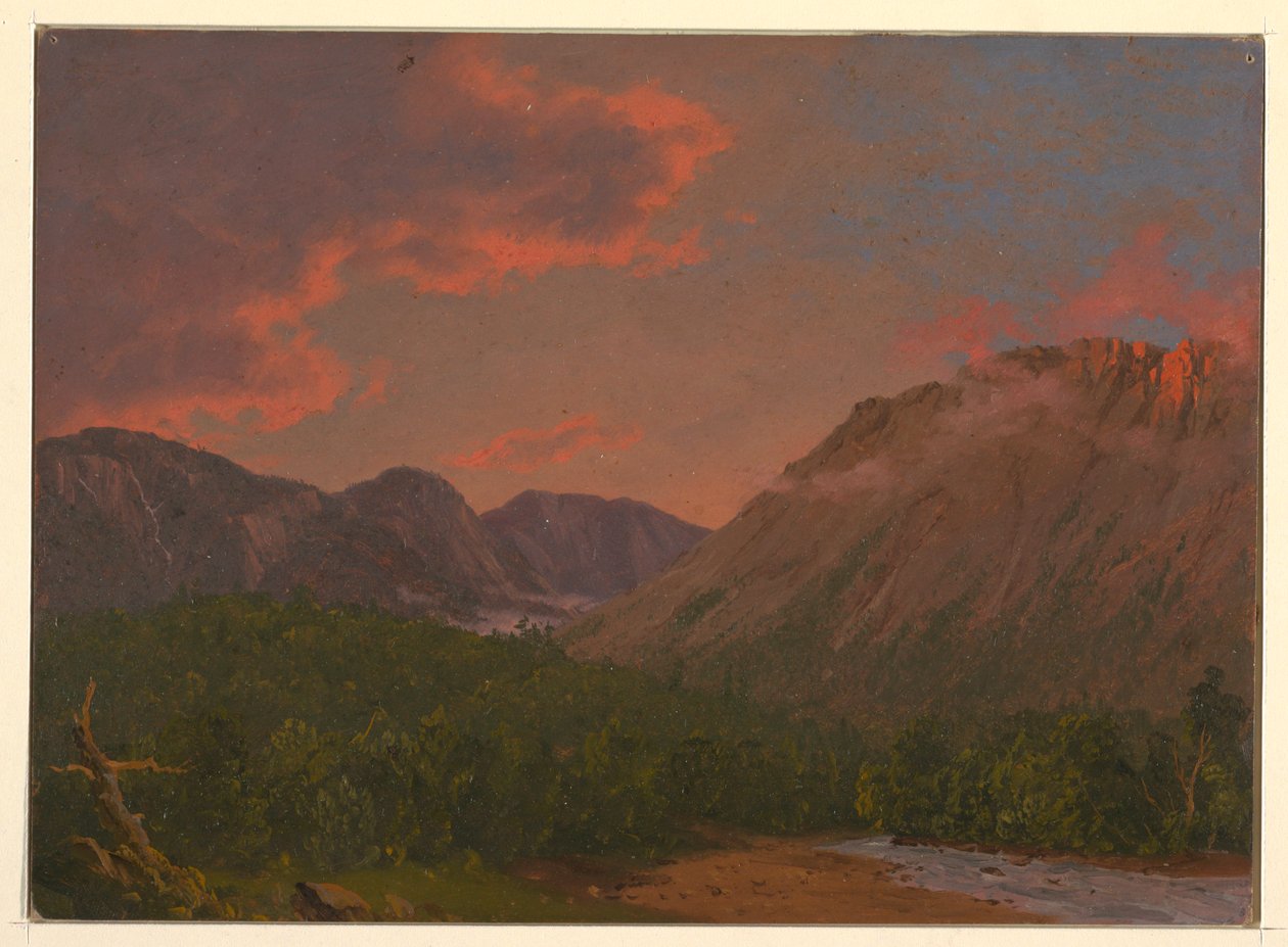 Mountain Landscape at Sunset, 1865 by Frederic Edwin Church