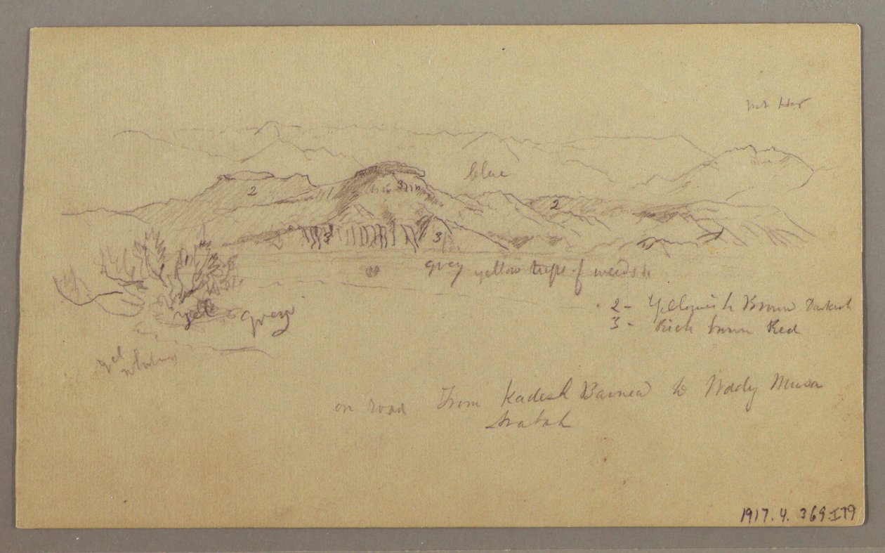 Mountain Peaks, February 22, 1868 by Frederic Edwin Church