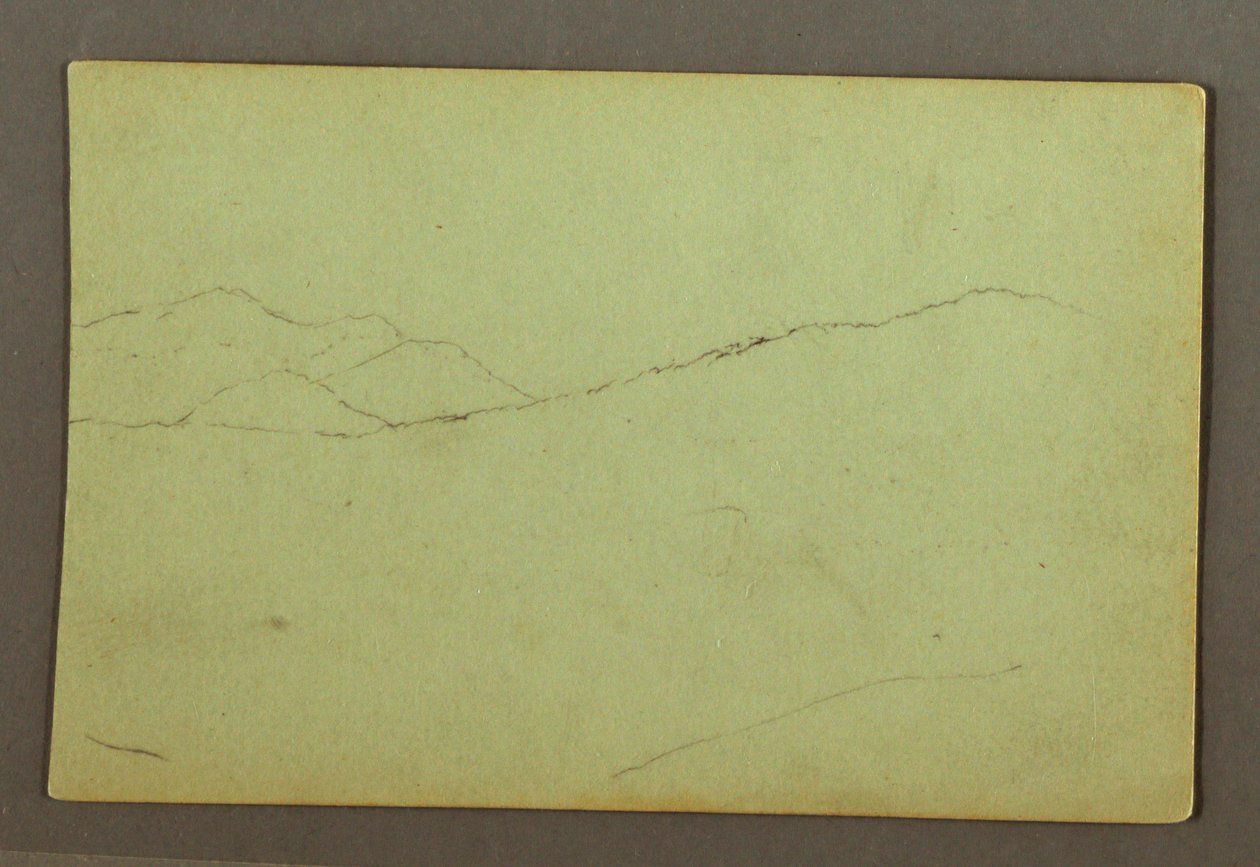 Mountain Peaks, possibly 1856 by Frederic Edwin Church
