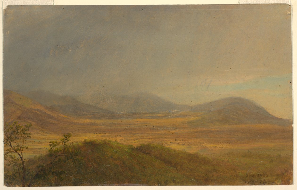 Mountainous Landscape, May 1865 by Frederic Edwin Church