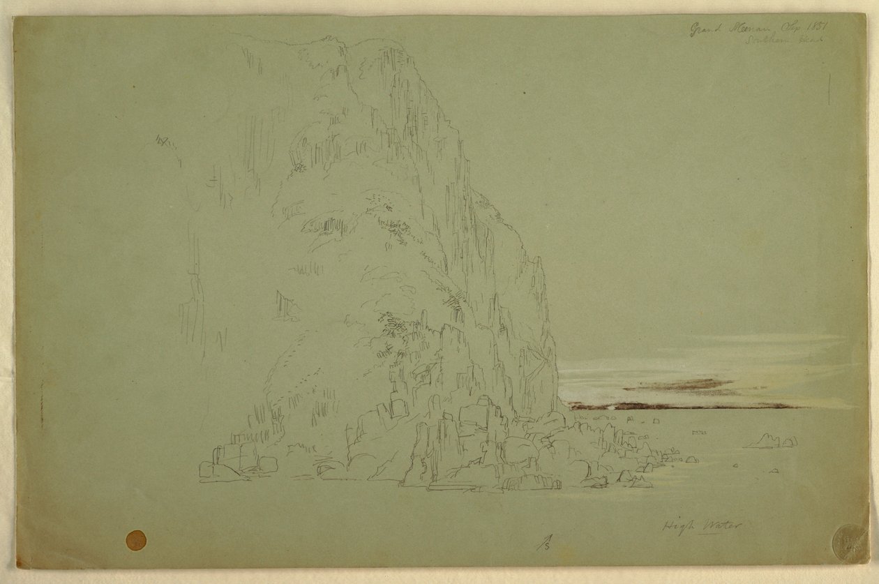 Southern Head, 1851 by Frederic Edwin Church