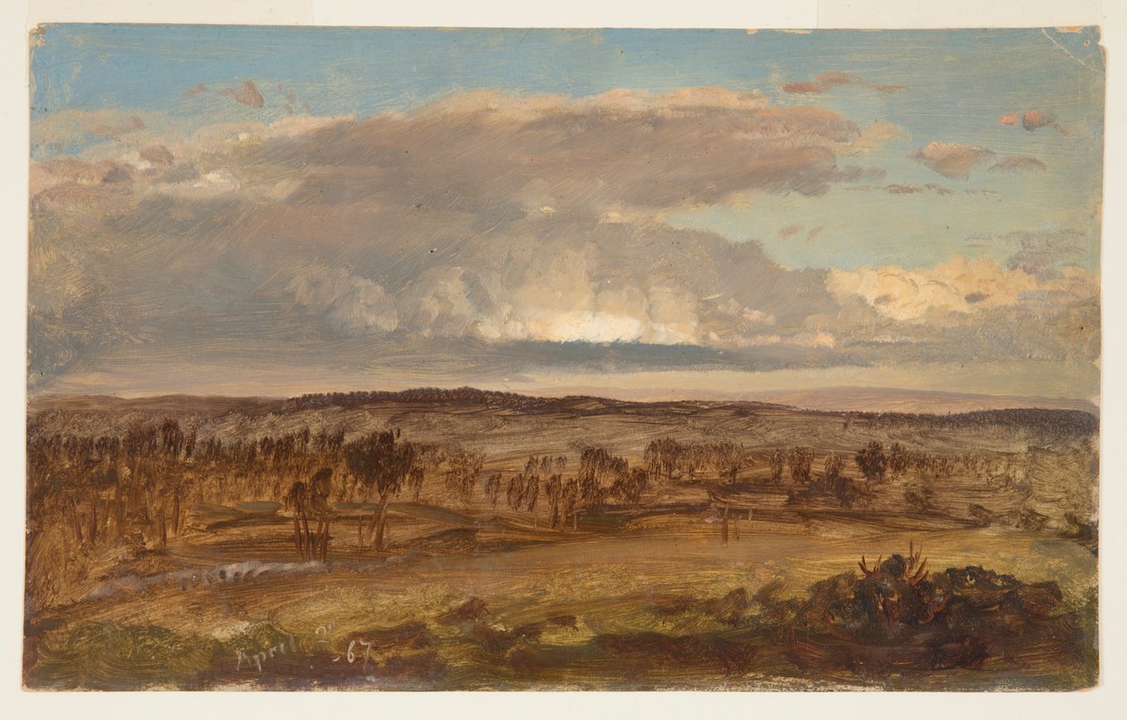 Hudson Valley by Frederic Edwin Church
