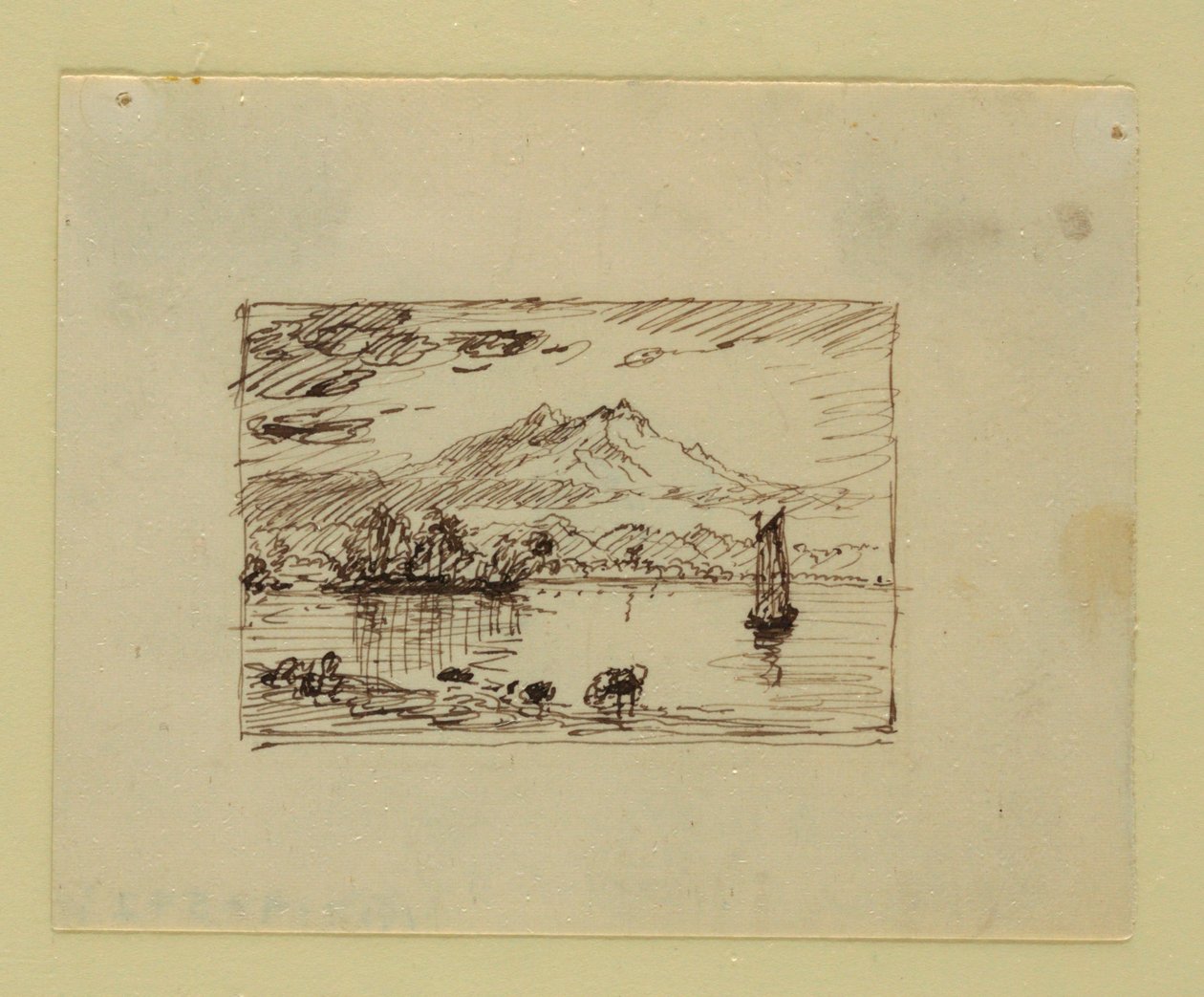 Imaginary Landscape by Frederic Edwin Church