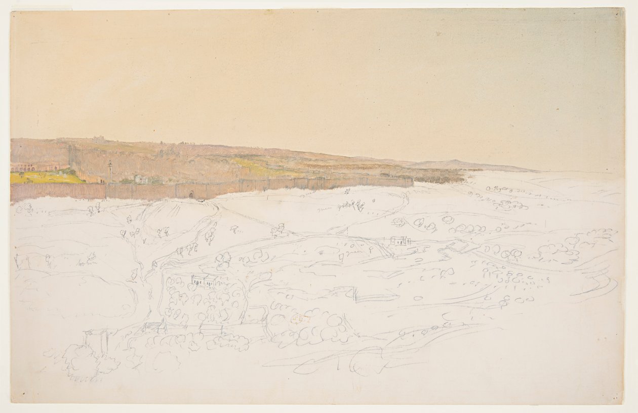 Jerusalem, General View by Frederic Edwin Church