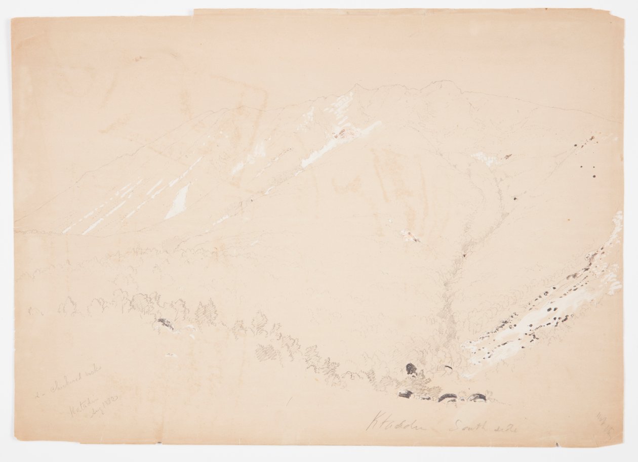 Mount Katahdin (shown from south) by Frederic Edwin Church