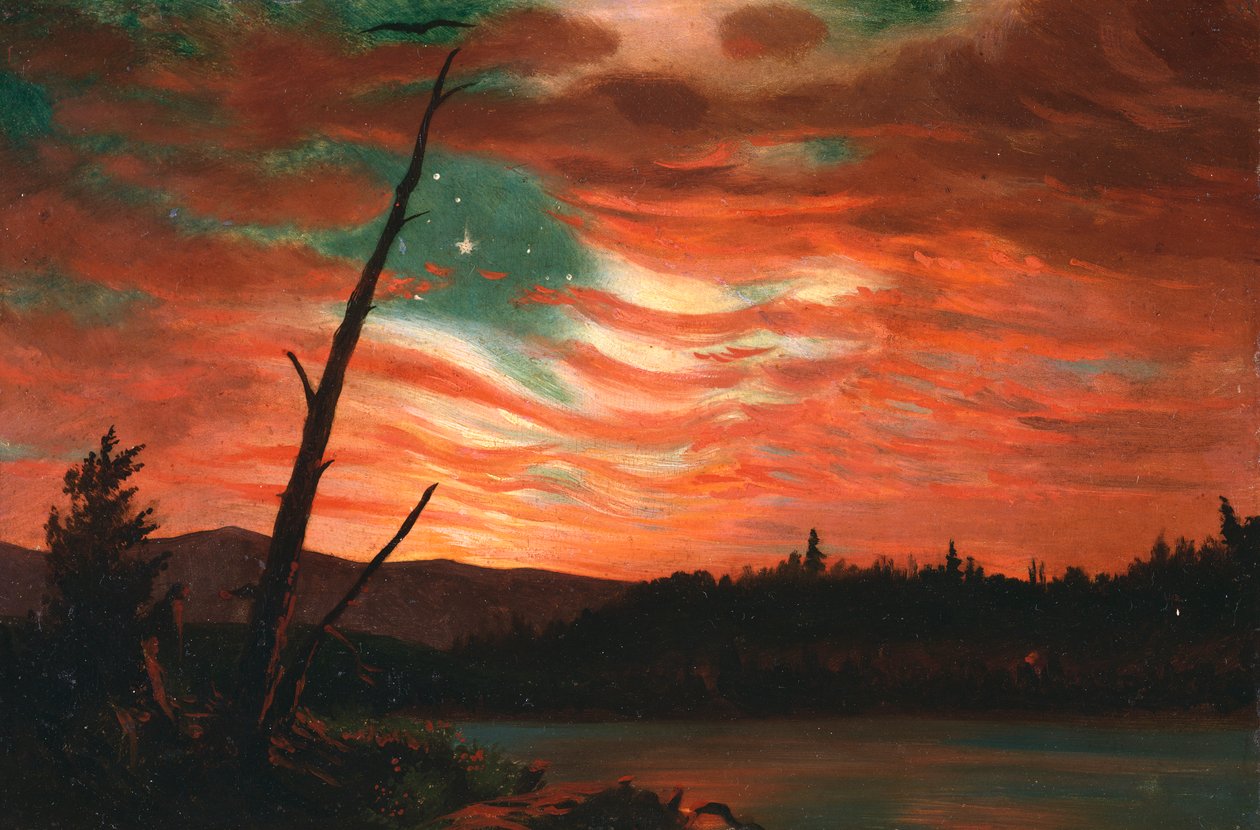 Our Banner in the Sky by Frederic Edwin Church