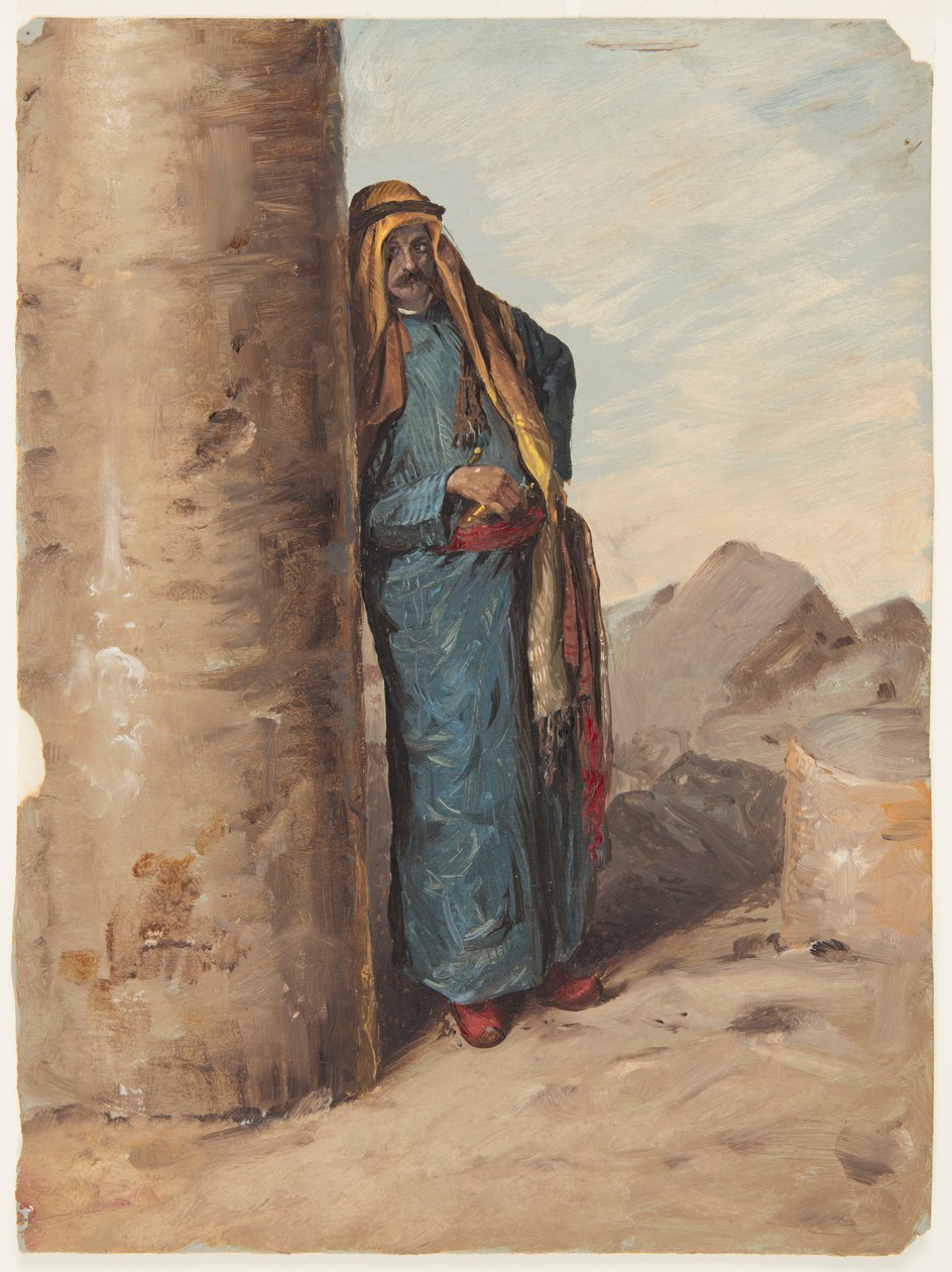 Standing Bedouin by Frederic Edwin Church