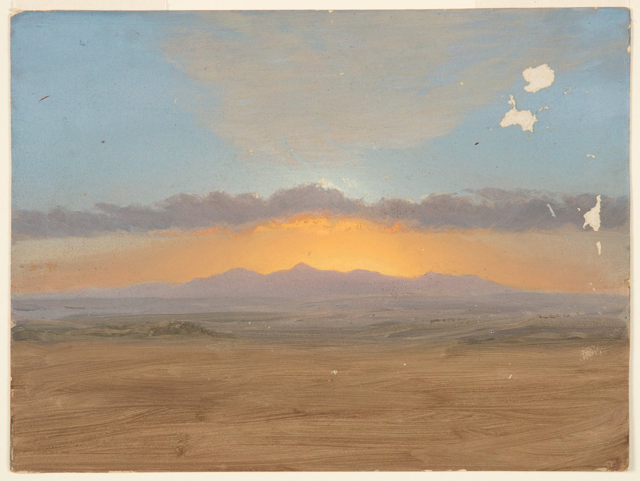 Sunset by Frederic Edwin Church