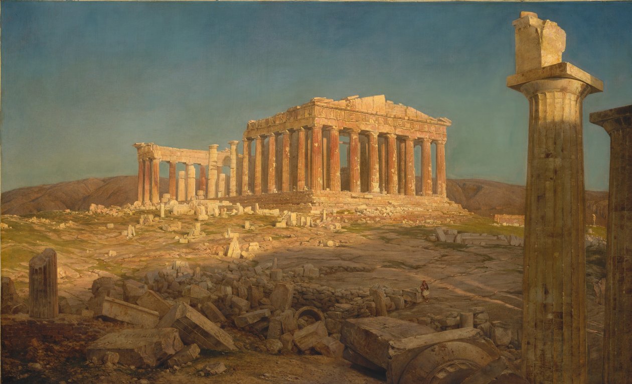 The Parthenon by Frederic Edwin Church