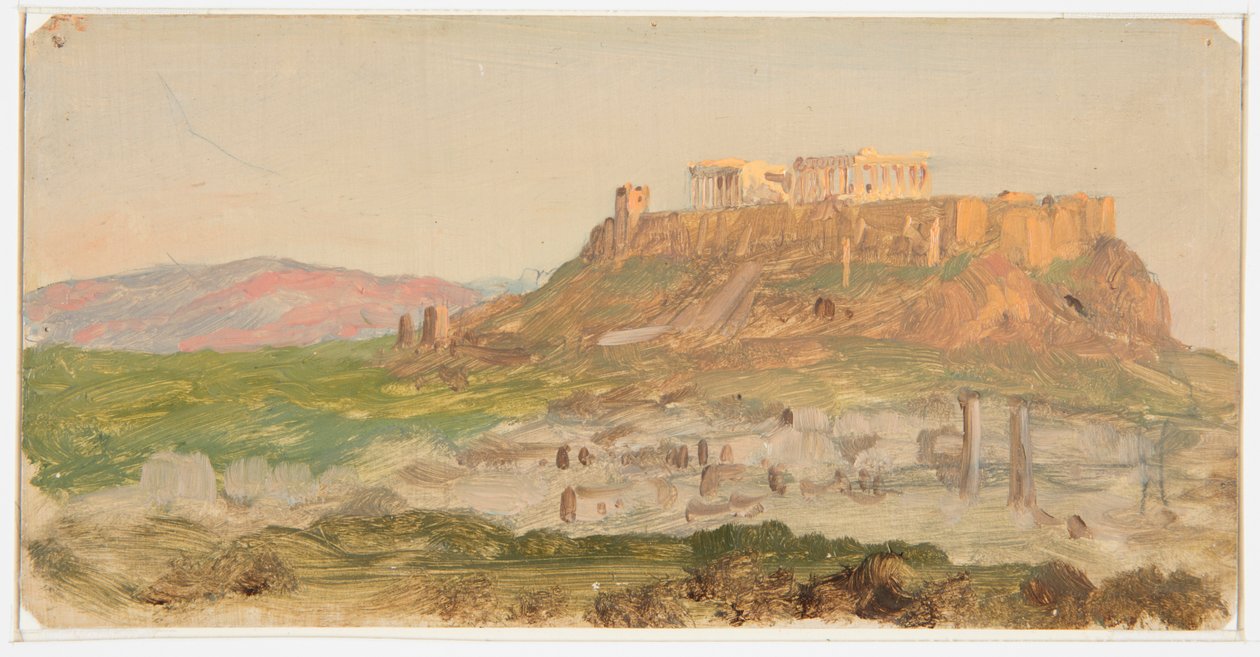 View of the Acropolis, Sunrise by Frederic Edwin Church
