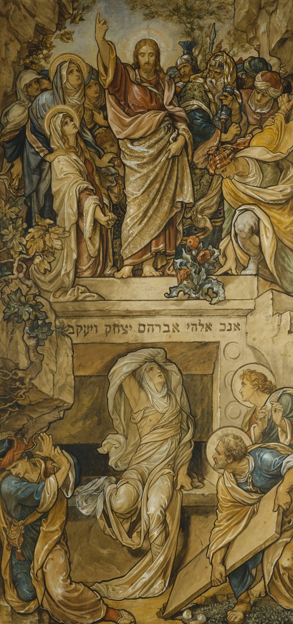 The Raising of Lazarus by Frederic James Shields