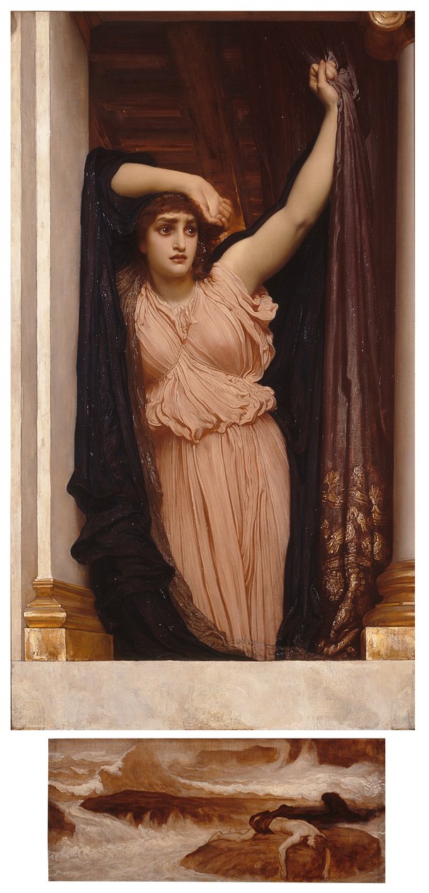 The Last Watch of Hero by Frederic Leighton