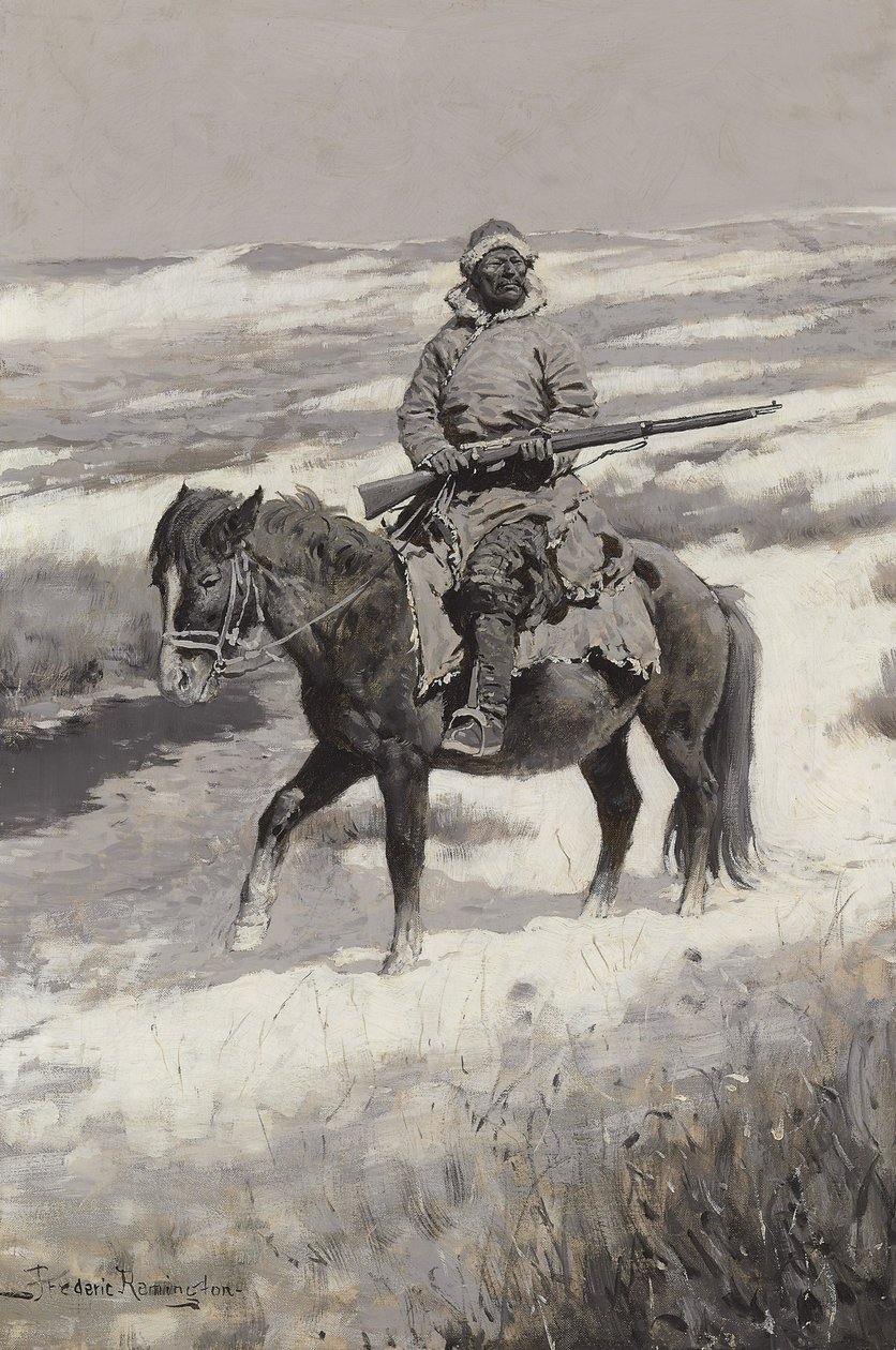 A Manchurian Bandit by Frederic Remington