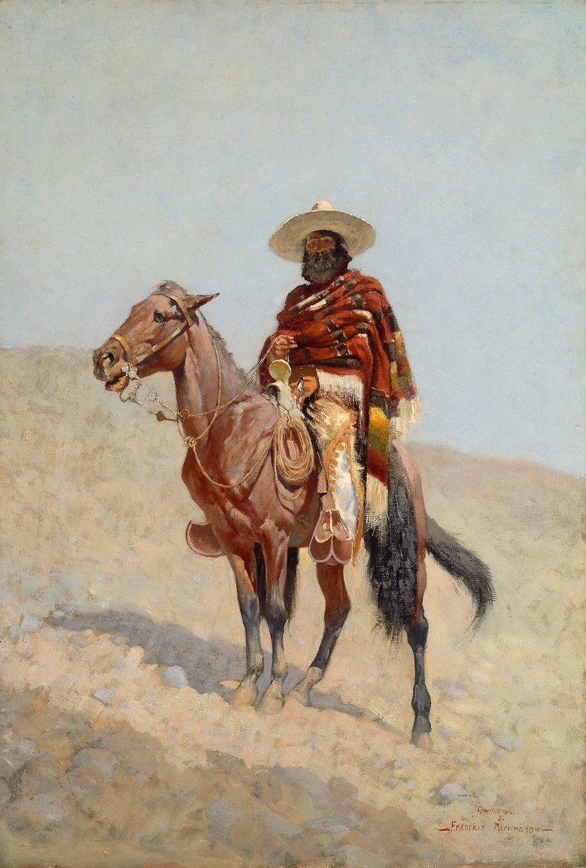 A Mexican Cowboy by Frederic Remington