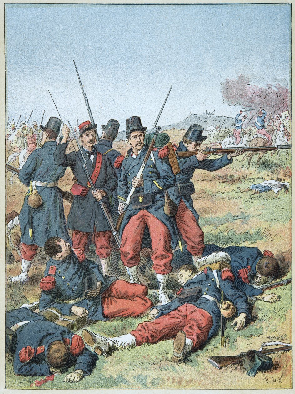 Sergeant Blandan, April 11 by Frederic Theodore Lix