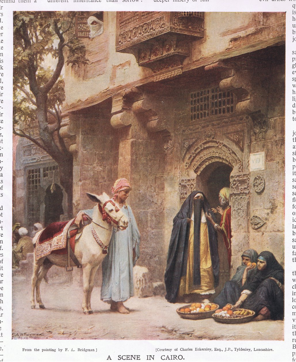 A scene in Cairo (from the 