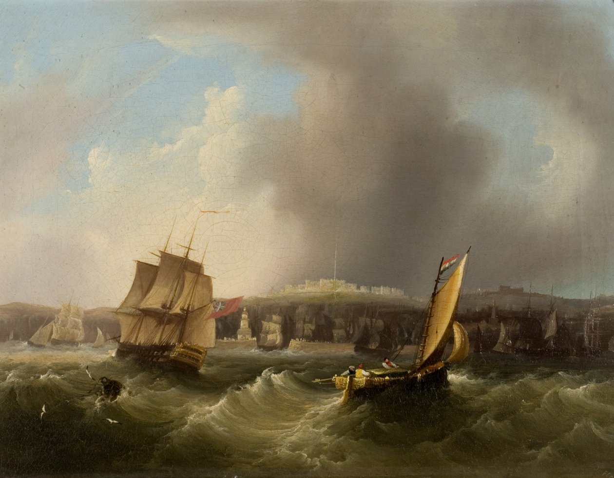 Coast Scene by Frederick Calvert