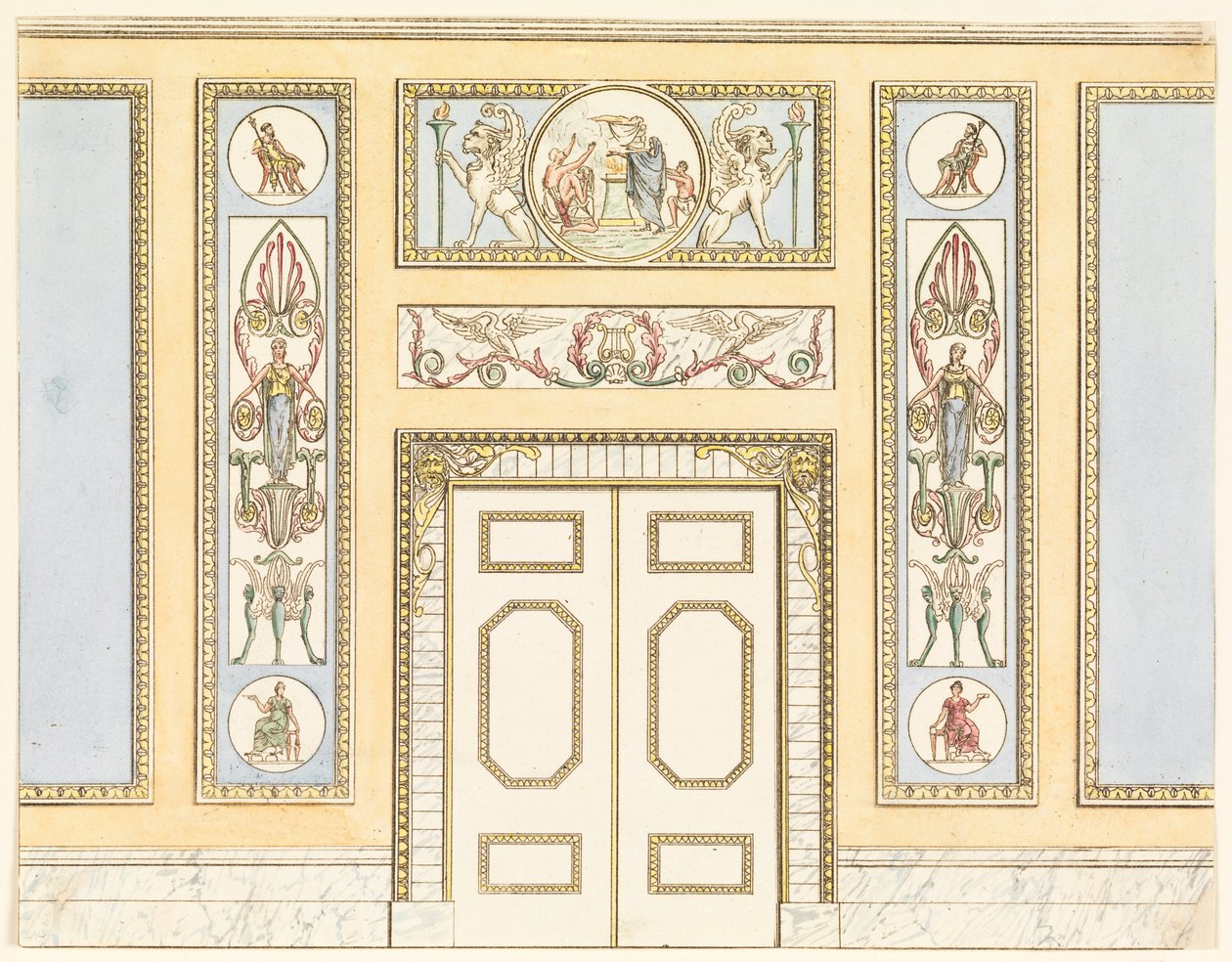 Side Wall with Doorway by Frederick Crace