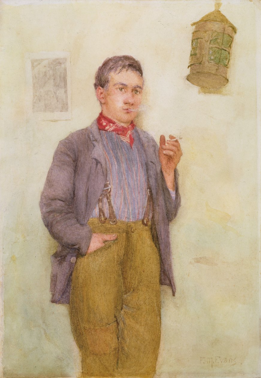 A Welcome Break by Frederick James McNamara Evans