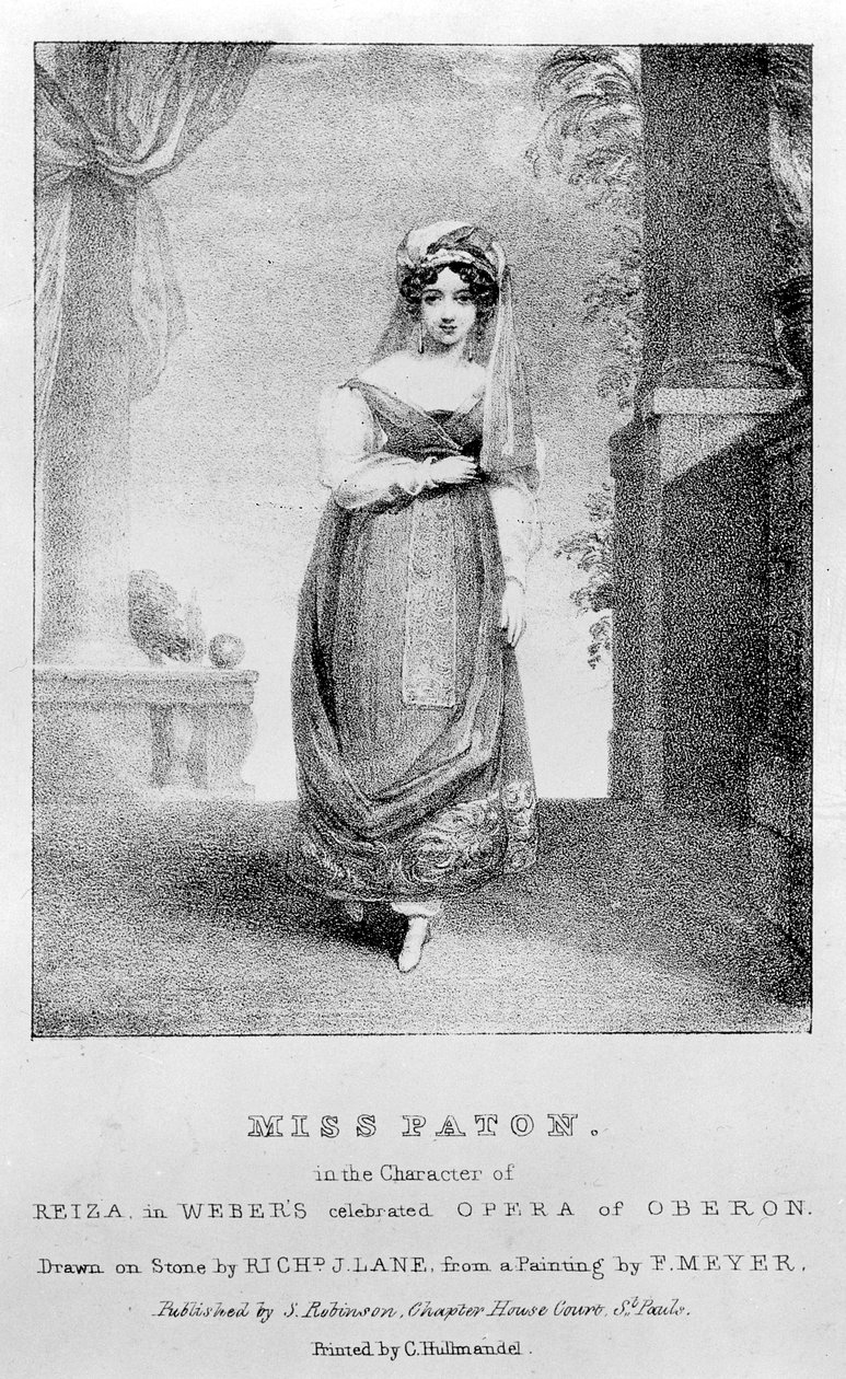 Mary Ann Paton as Reiza in Weber