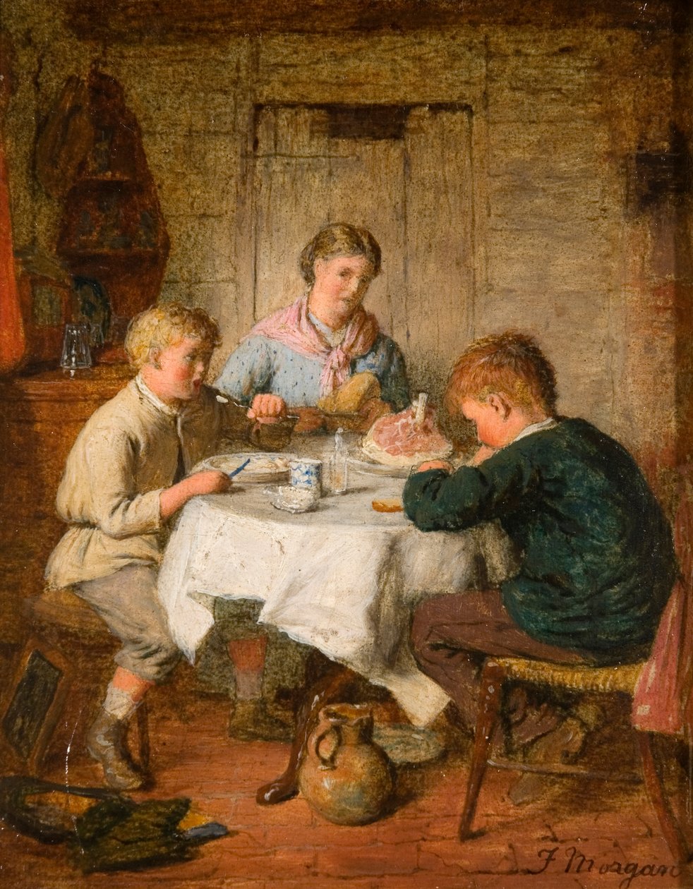 Dinner Time by Frederick Morgan