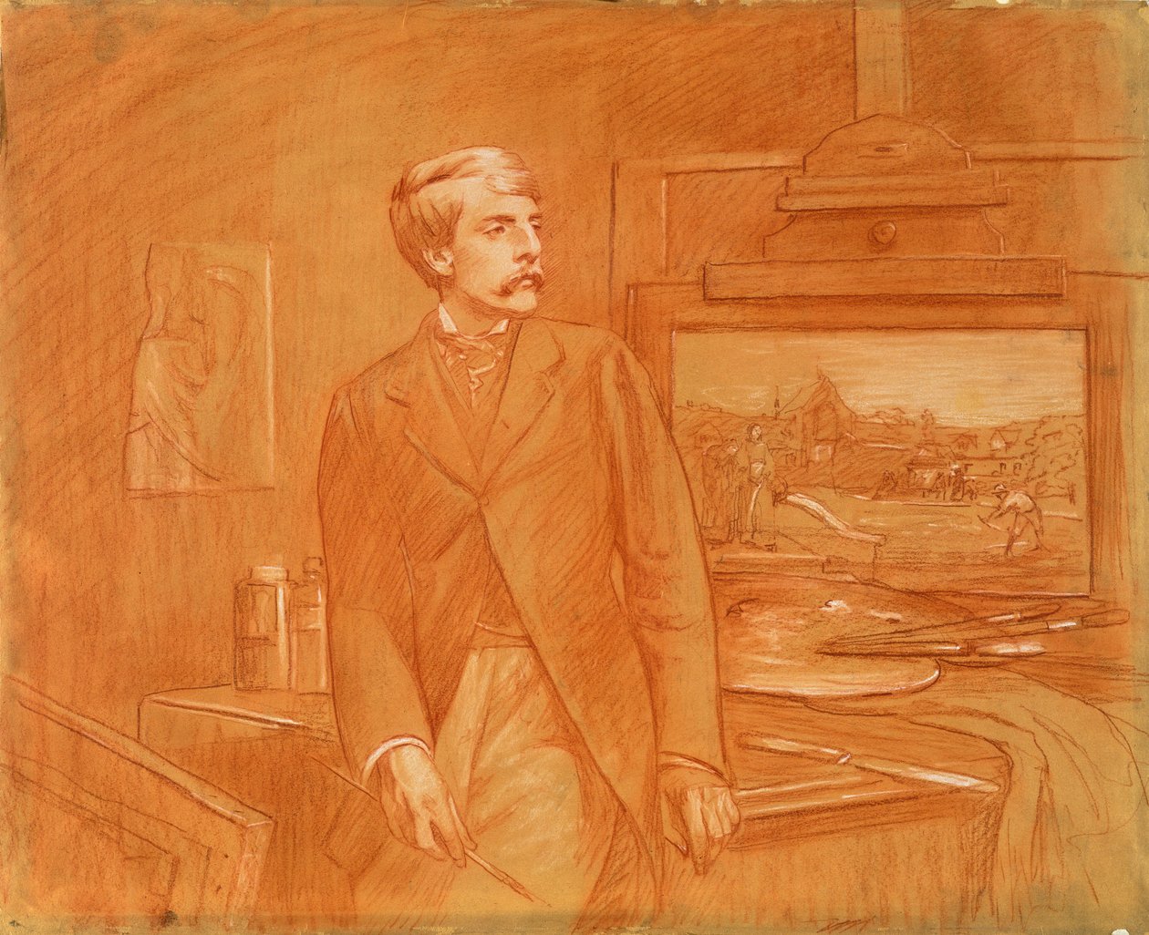 Self Portrait by Frederick Walker
